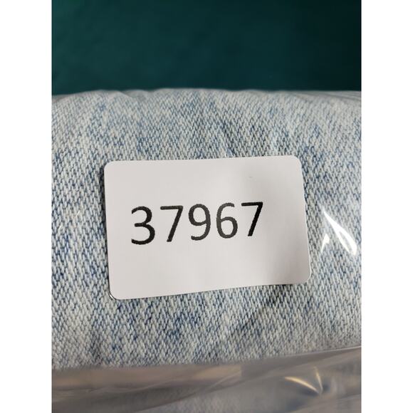 Old Navy Jeans Size 0 Womens Blue Fray Hem Stretch High Rise OG Straight NWT - Picture 14 of 14